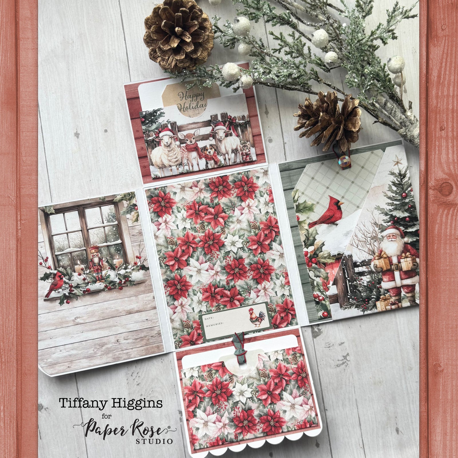 Christmas Tree Farm Mini Folio - Tiffany Higgins