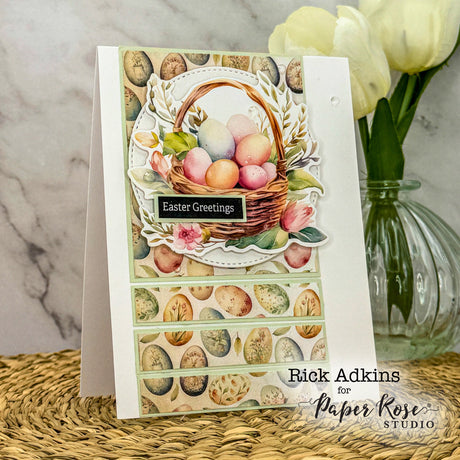 Easter Basket Greeting Card - Rick Adkins