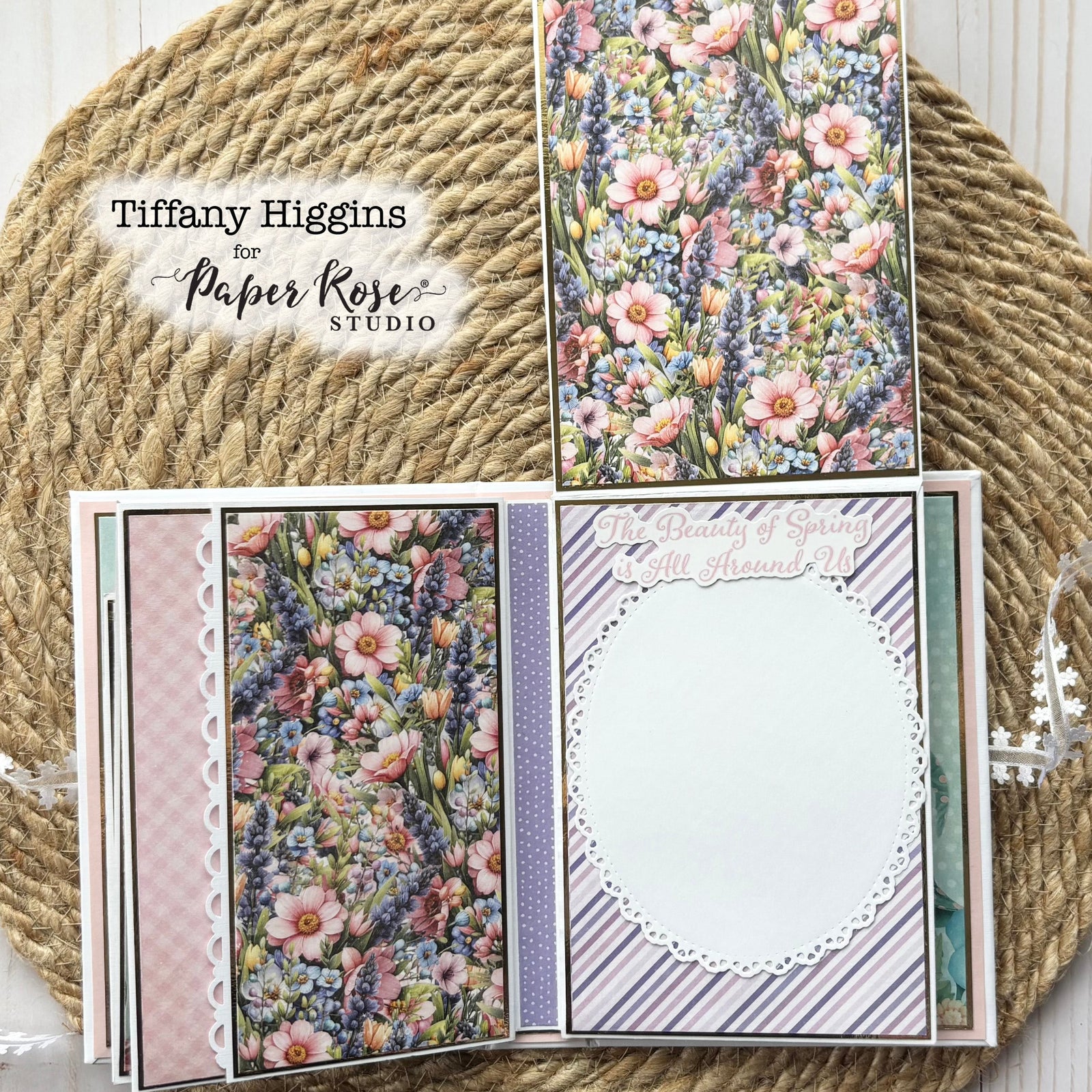 Easter Time Basics Mini Album - Tiffany Higgins