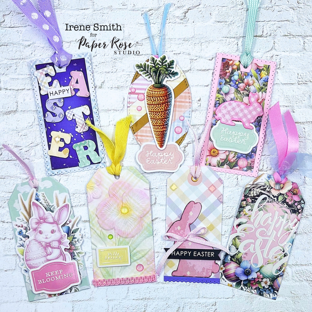 Easter Time Basics & Patterns Gift Tag Set - Irene Smith