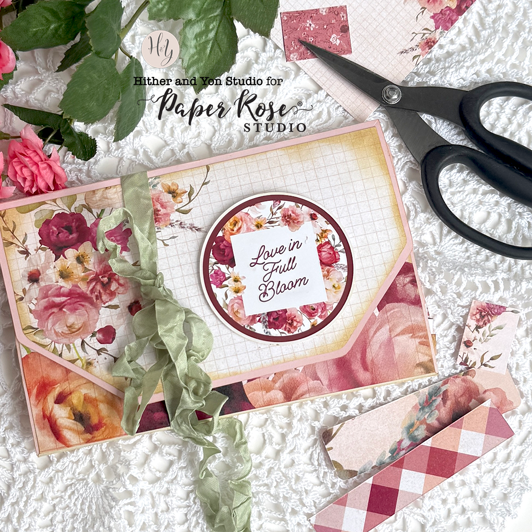 Vintage Rose Ephemera Wallet - DJ Baker