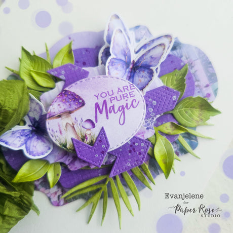 Lavender & Fairies Mini Album - Evanjelene