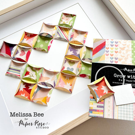 Grow With Love Framed Quilt Art - Melissa Bee