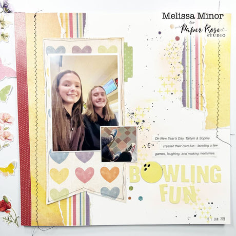 Grow With Love Scrapbook Layout - Melissa Minor