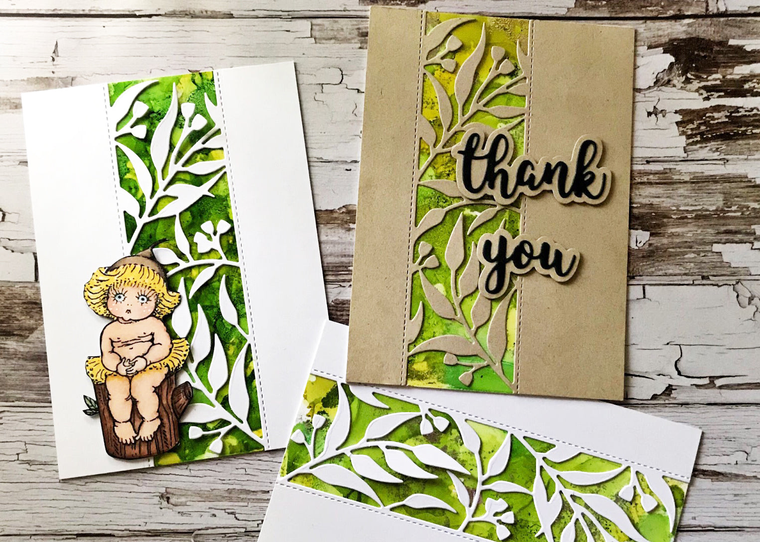 Gum Leaf Borders - Melissa Goodman