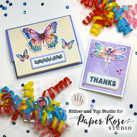 Rainbow Garden & Butterflies Gift Card Holders - DJ Baker