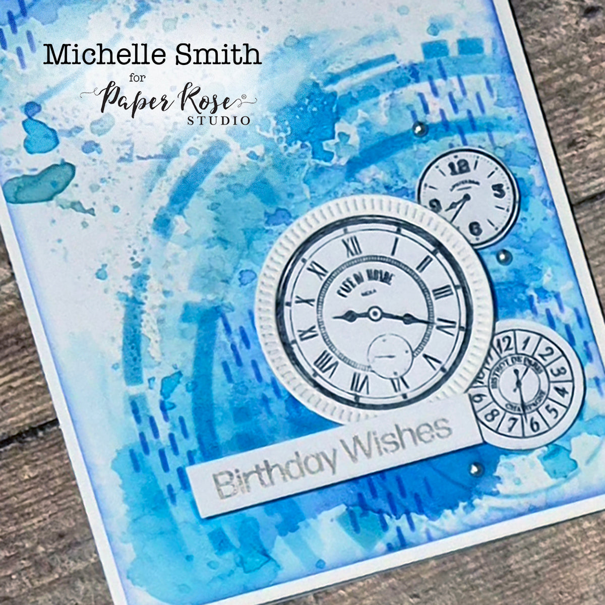 HUD Clock Birthday Cards - Michelle Smith