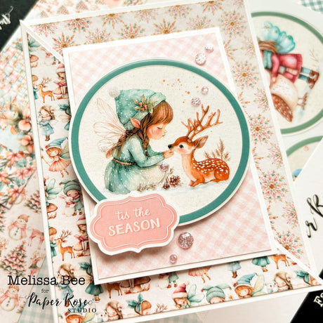 Fairytale Christmas Fun Fold Card - Melissa Bee