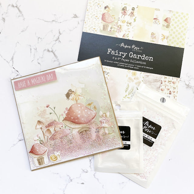 Fairy Garden Shaker Cards - Tanya Heritage