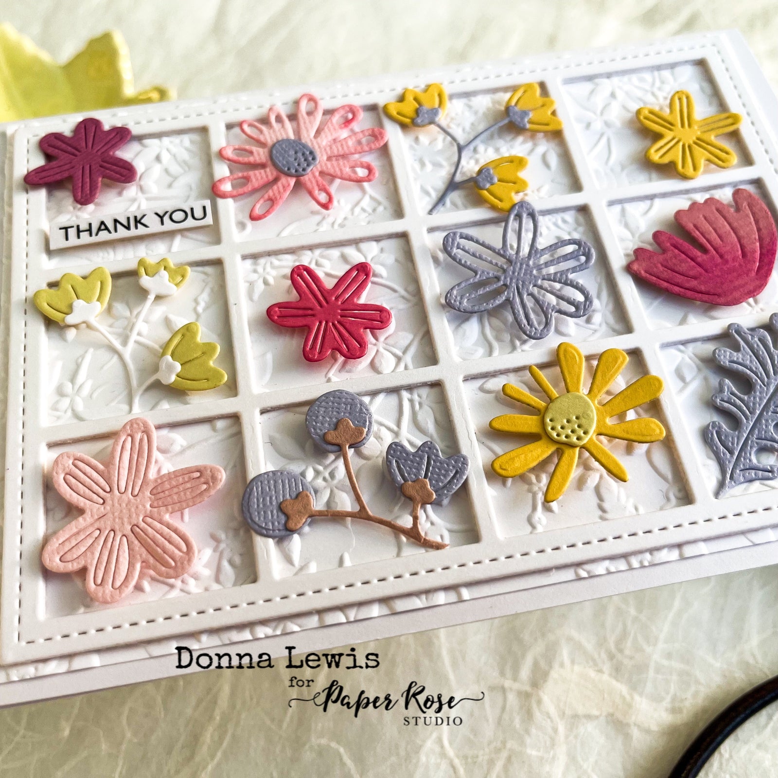 Floral Die Greeting Cards - Donna Lewis