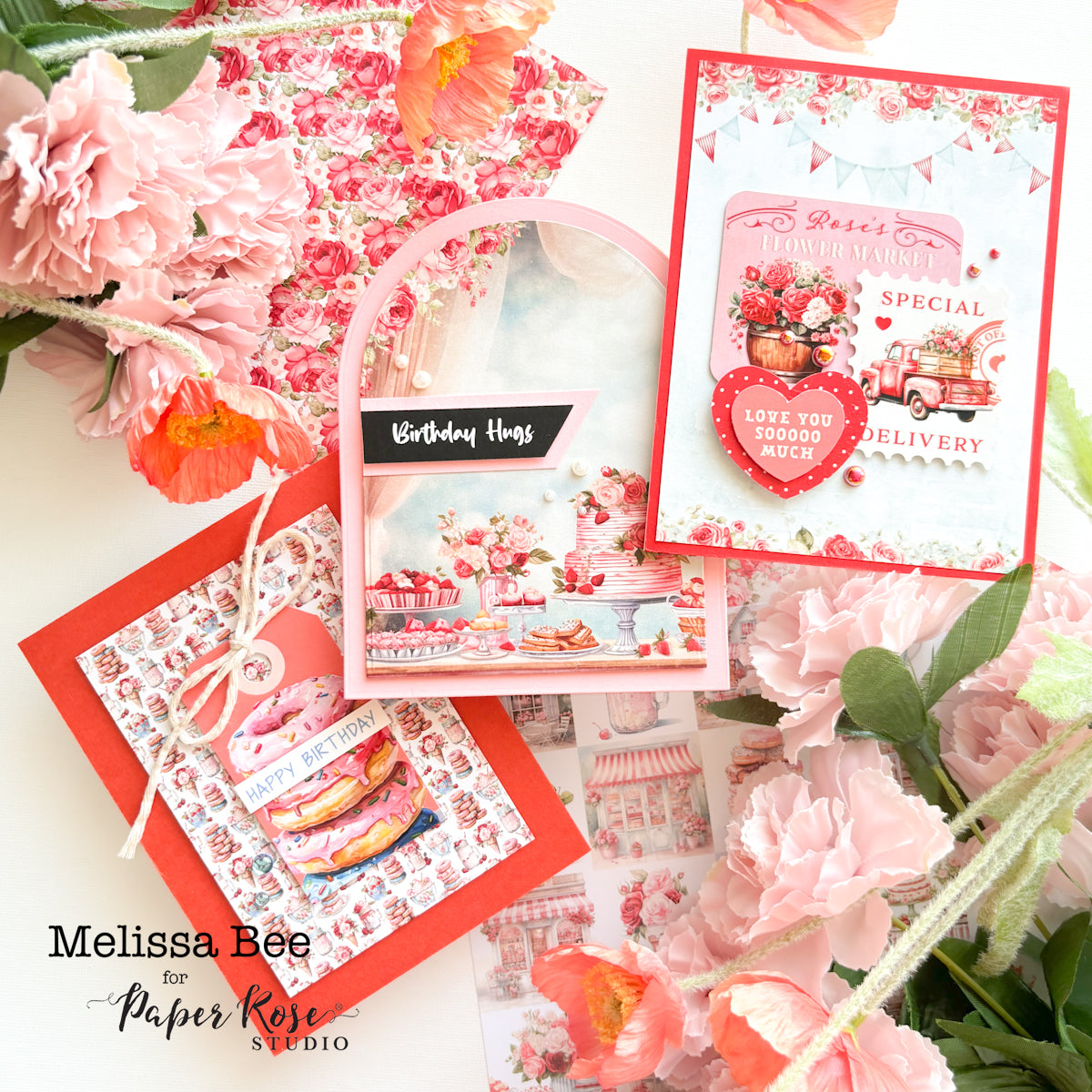 Candy Kisses Birthday Cards - Melissa Bee