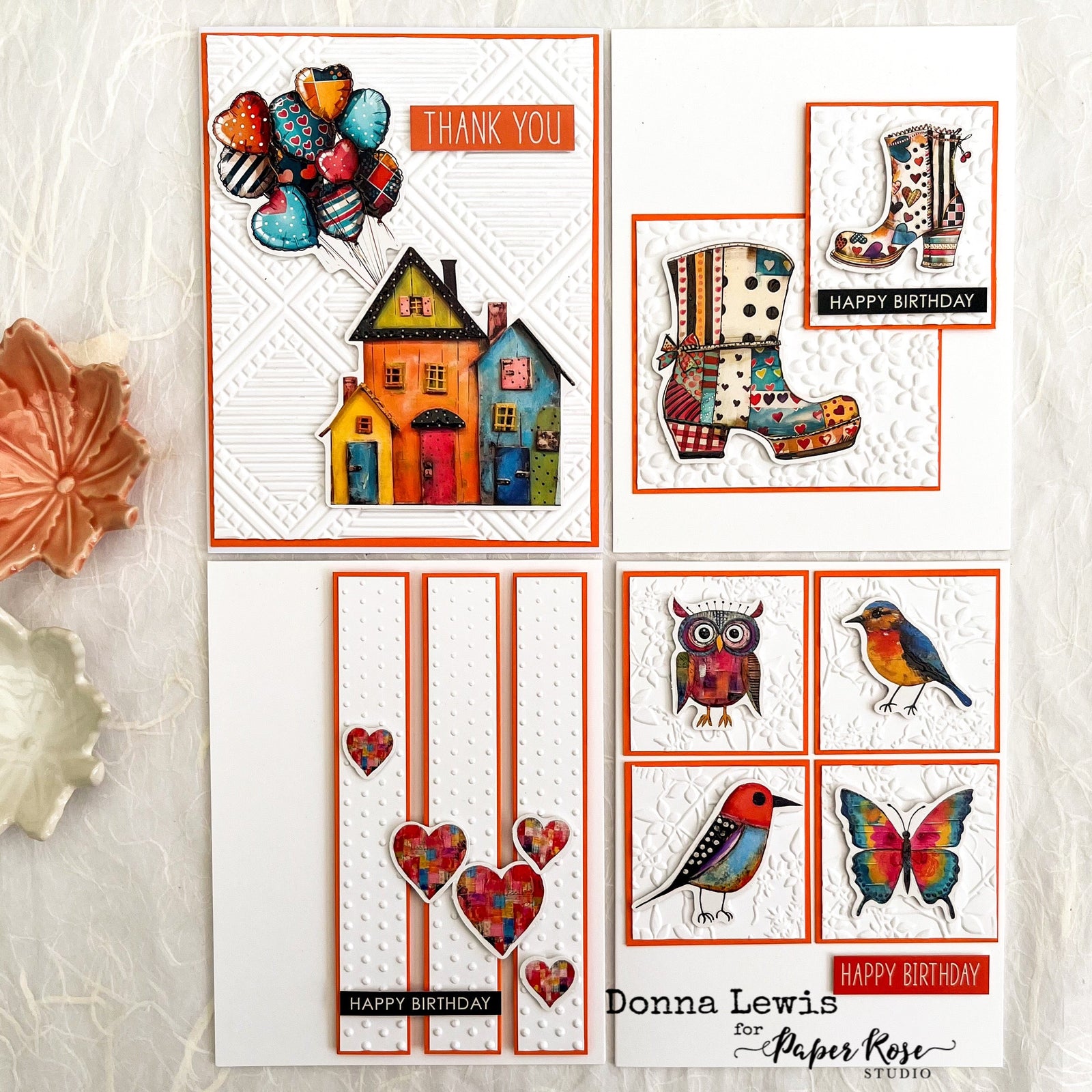 Embossing Folder Techniques - Donna Lewis