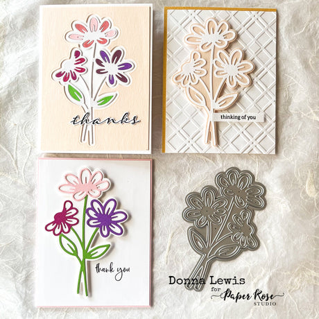 Daisy Bouquet Cards - Donna Lewis