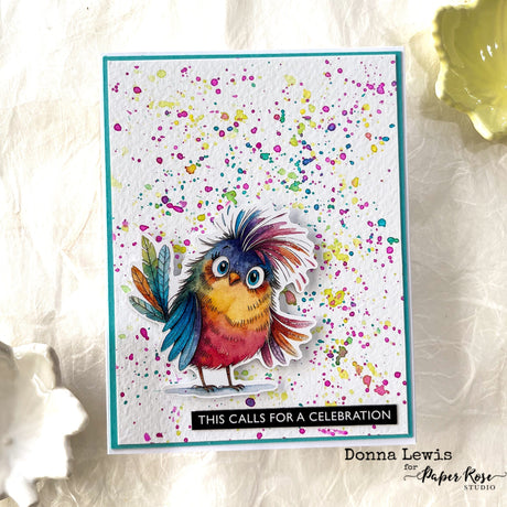 Rainbow Village Bird Cards - Donna Lewis