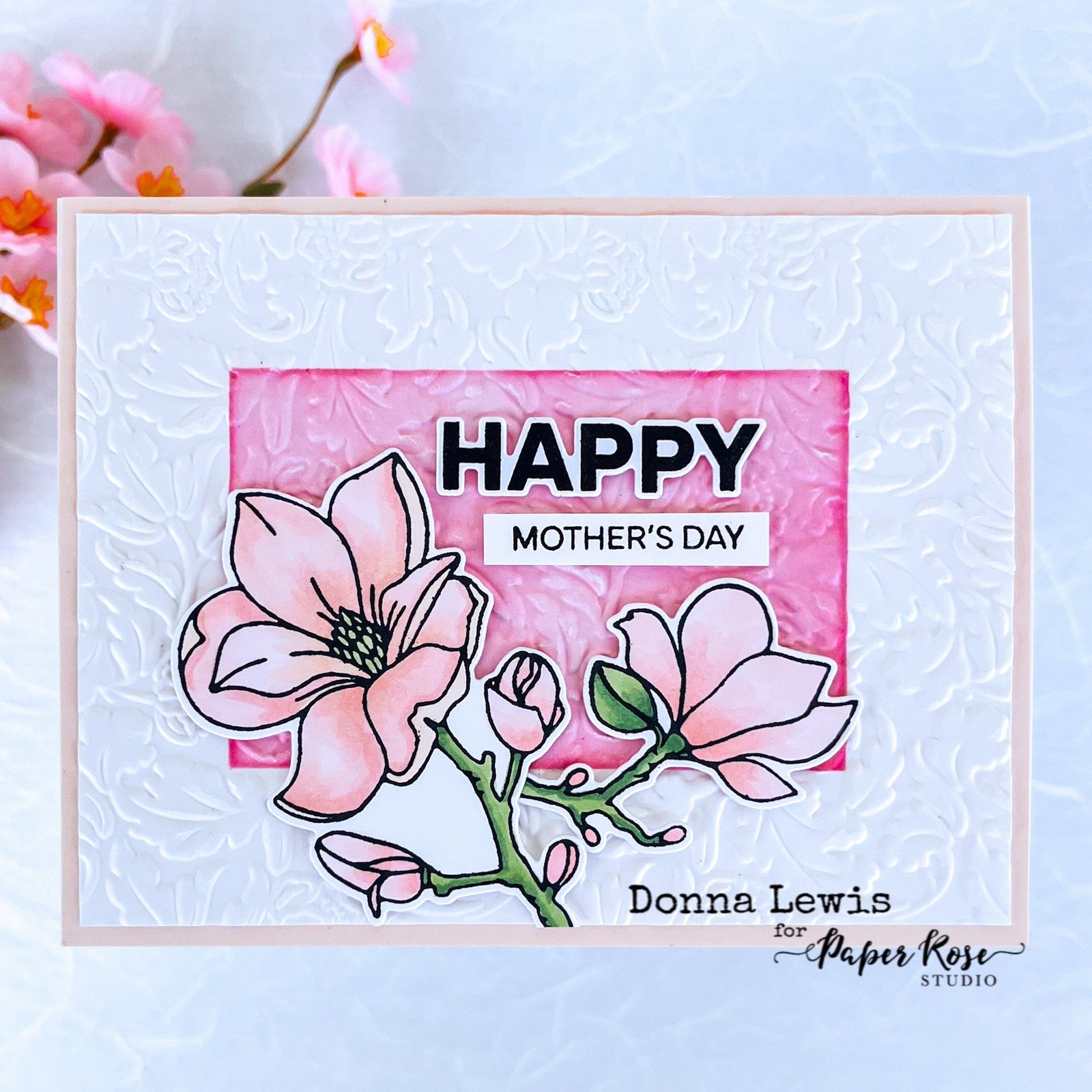 Magnolia Stamps & Dies Cards - Donna Lewis