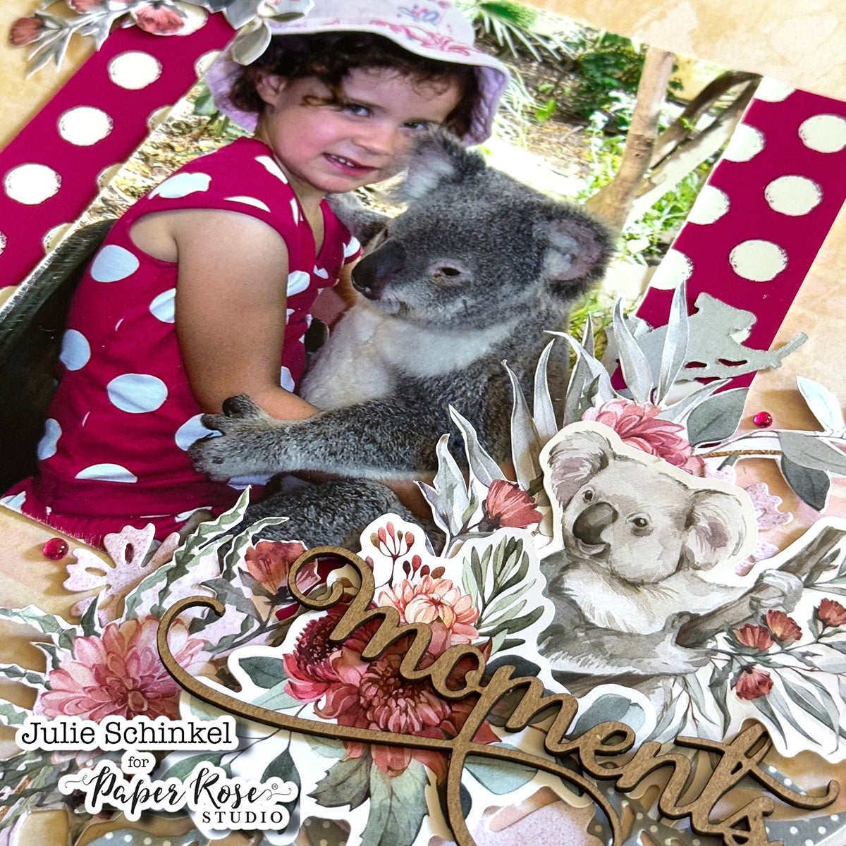 Outback Friends Scrapbook Layout - Julie Schinkel