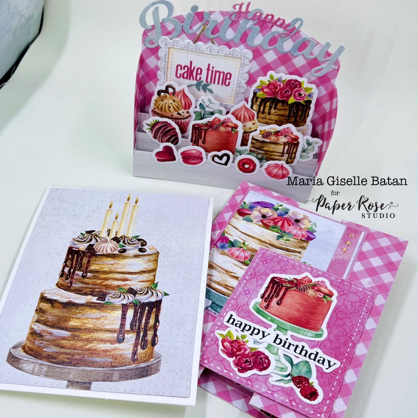 Cake Time Birthday Cards - Maria Giselle Batan