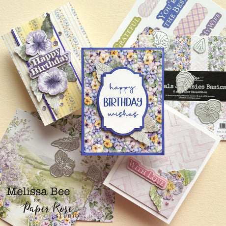 Petals & Pansies Cards - Melissa Bee