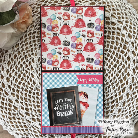 Coffee in Paris Card Folio - Tiffany Higgins