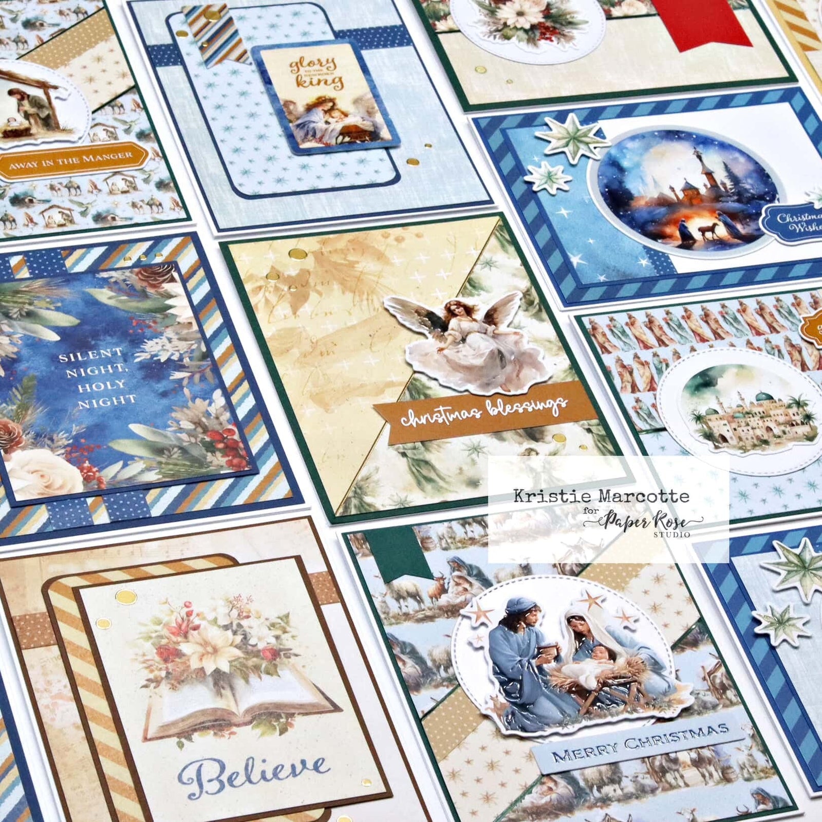 Joy to the World Cards - Kristie Marcotte