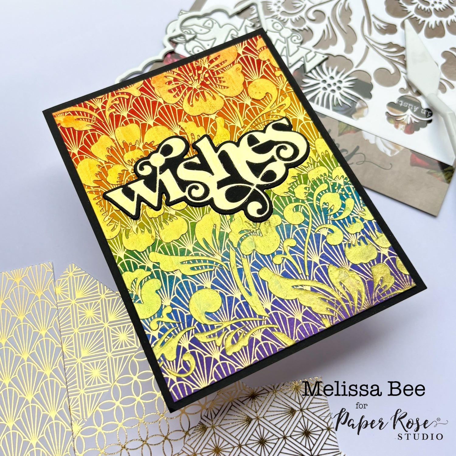 Card Making Techniques with Foil Papers - Melissa Bee