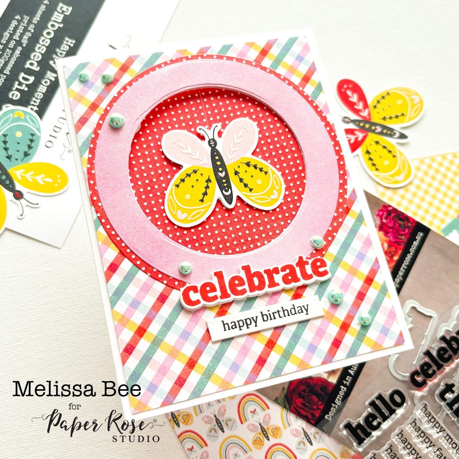 Happy Moments Spinner Card - Melissa Bee