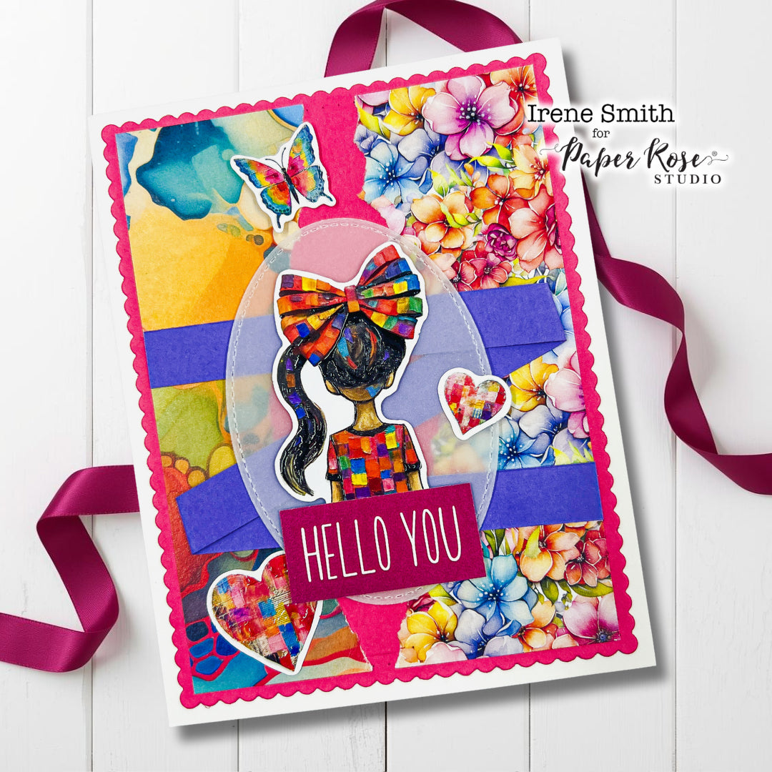 Inky Colour Card - Irene Smith