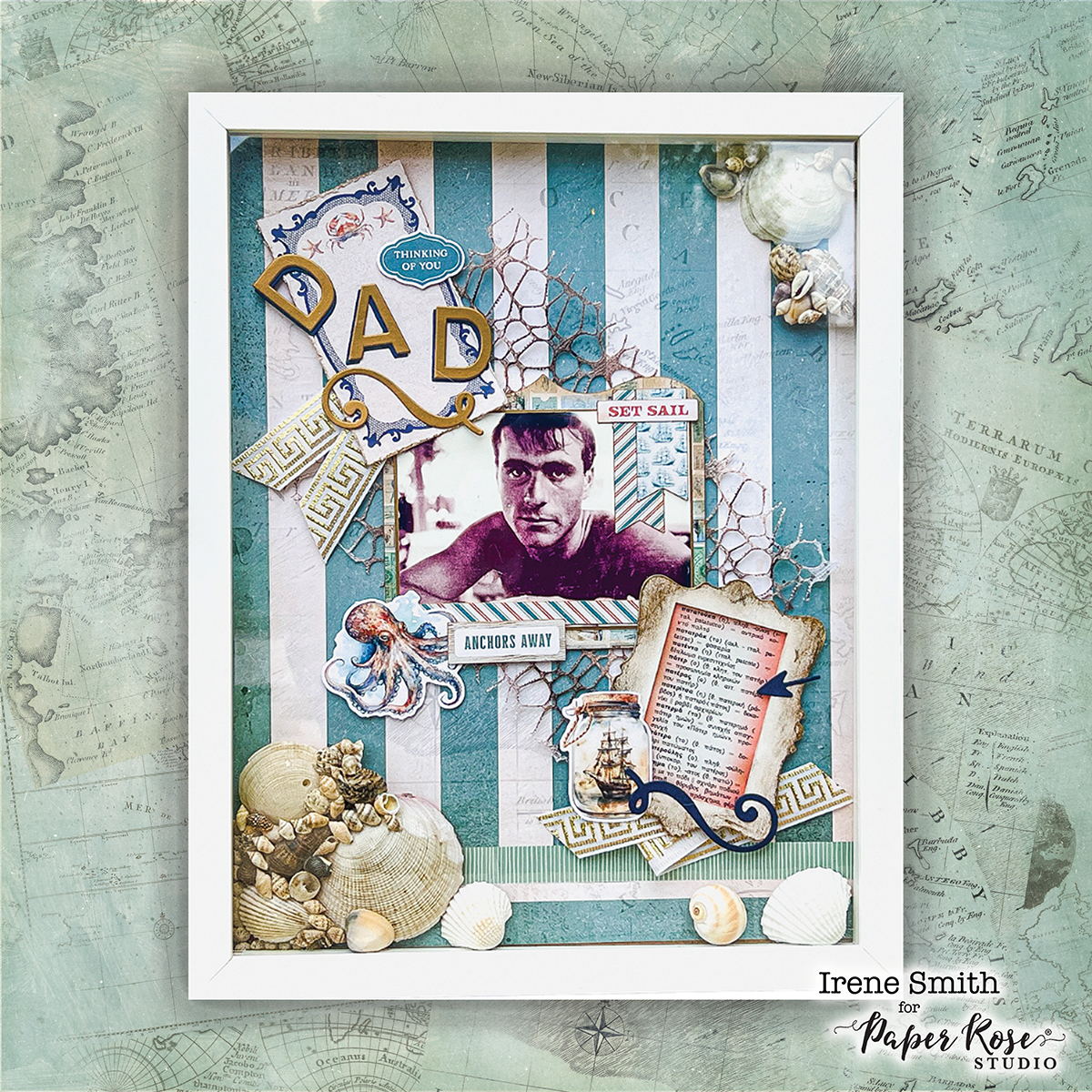 Seaside Memories Shadow Box - Irene Smith