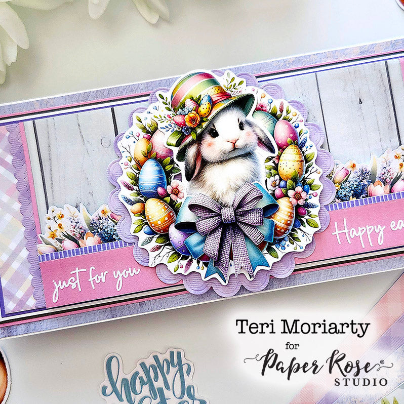 Easter Time Slimline Cards - Teri Moriarty