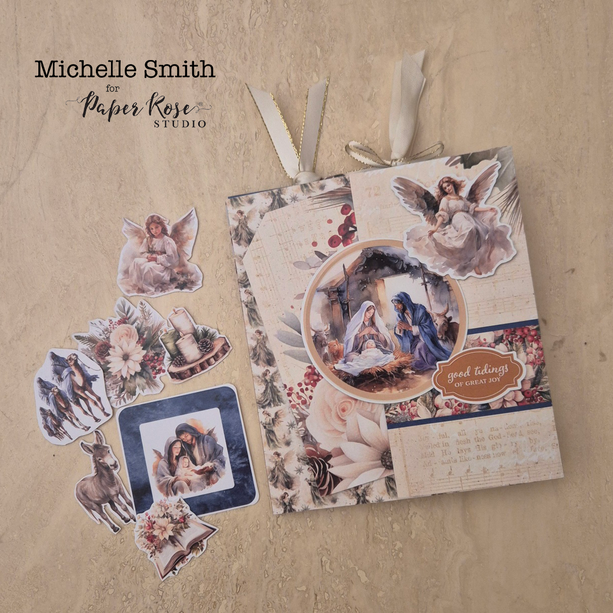 Joy to the World Mini Journal - Michelle Smith