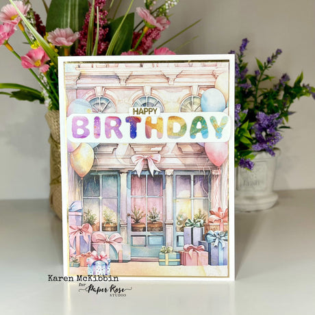 Birthday Fun Pop-Out Card - Karen McKibbin