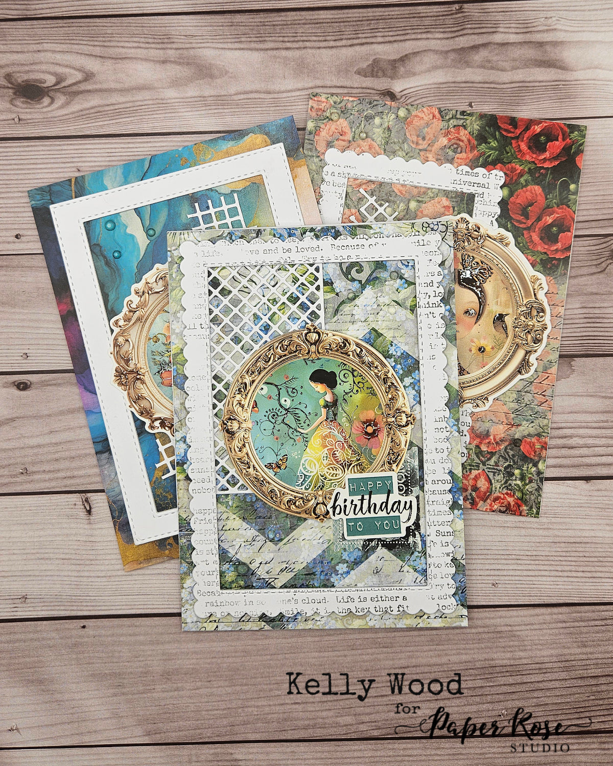 Portraits in Bloom Cards - Kelly Wood