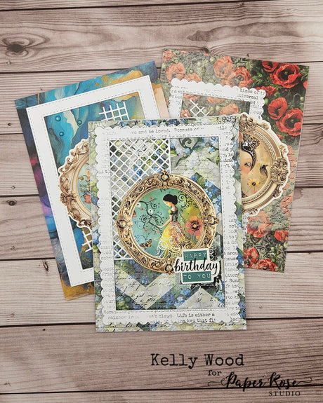 Portraits in Bloom Cards - Kelly Wood