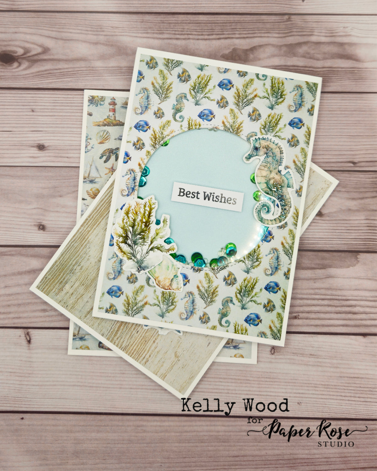 Seaside Memories Cards - Kelly Wood
