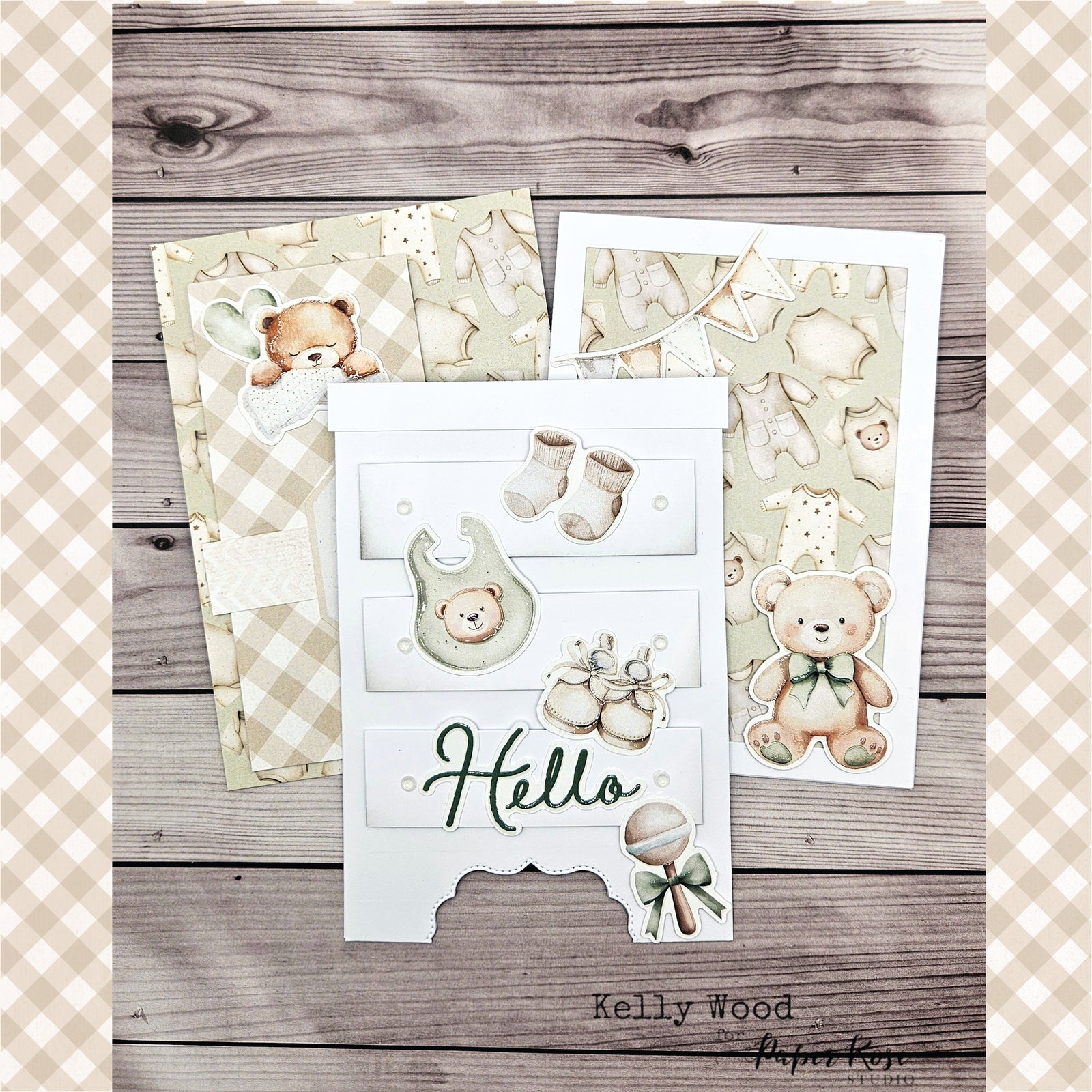 Boho Baby Cards - Kelly Wood