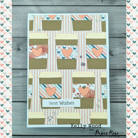 Darling Dahlias Thank You Card - Kelly Wood