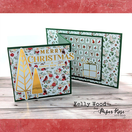 Merry Little Christmas Gift Card Holder - Kelly Wood