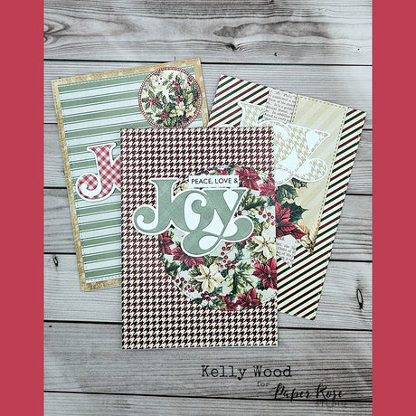 Christmas Holly Cards - Kelly Wood