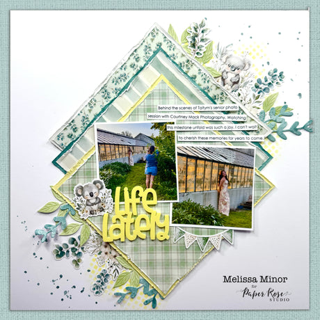 Little Koala Adventures Scrapbook Layout - Melissa Minor