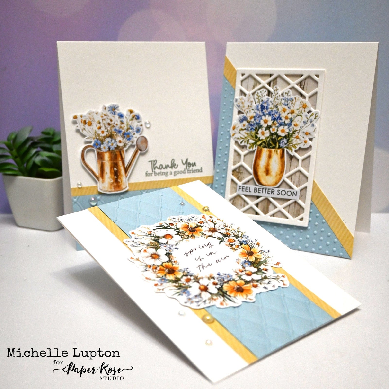 Rustic Spring Greeting Cards - Michelle Lupton