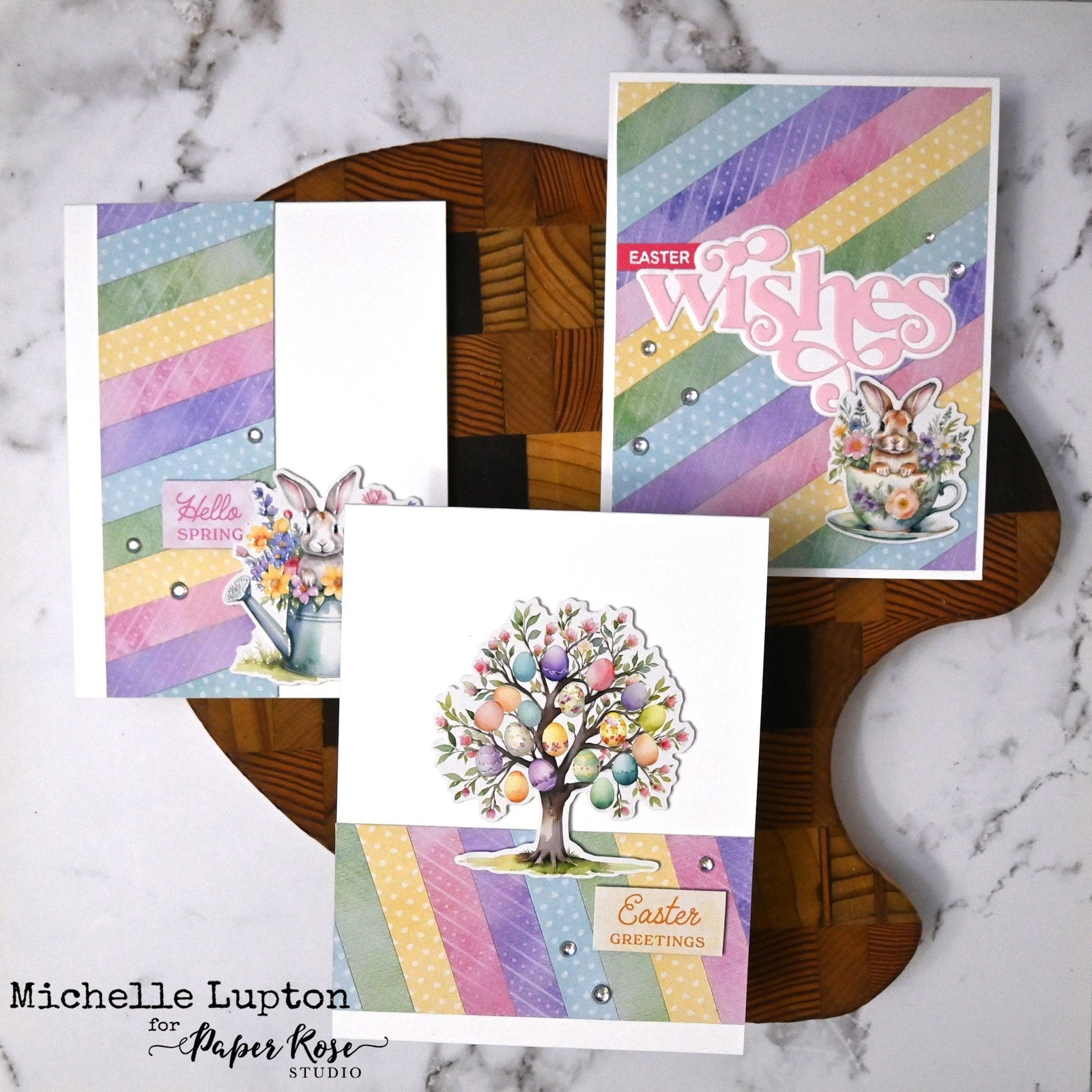 Hop Into Spring Cards - Michelle Lupton