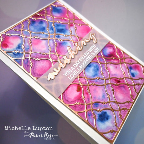 Wishing & Sending Stamps & Metal Dies - Michelle Lupton