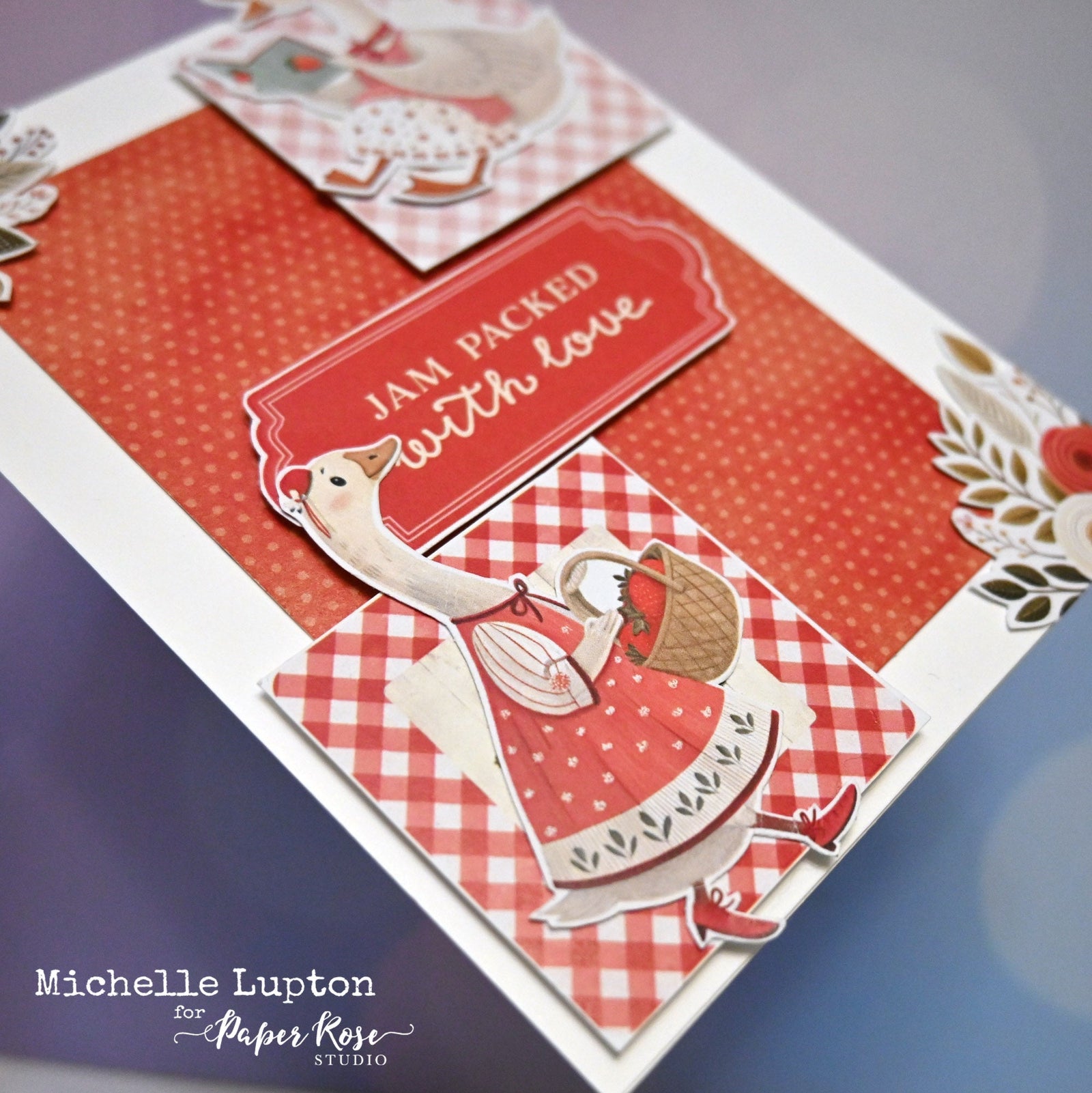 Strawberry Friends Cards - Michelle Lupton