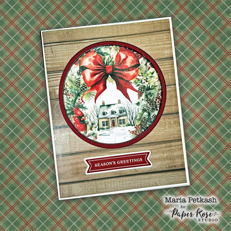 Jolly Holidays/Christmas Tree Farm Pop-Out Window Card - Maria Petkash