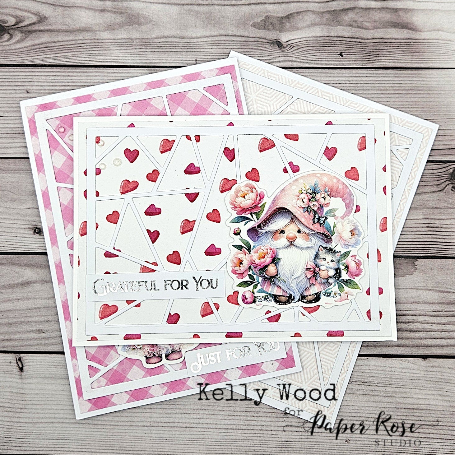 Gnome Gratitude Cards - Kelly Wood