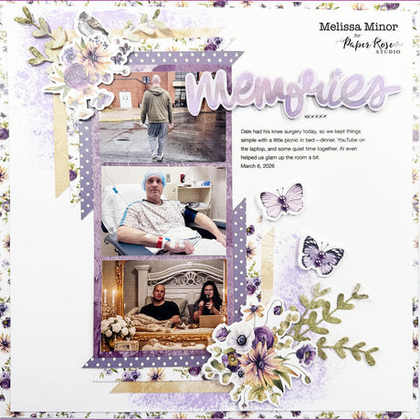 Dear Isabella Scrapbook Layout - Melissa Minor