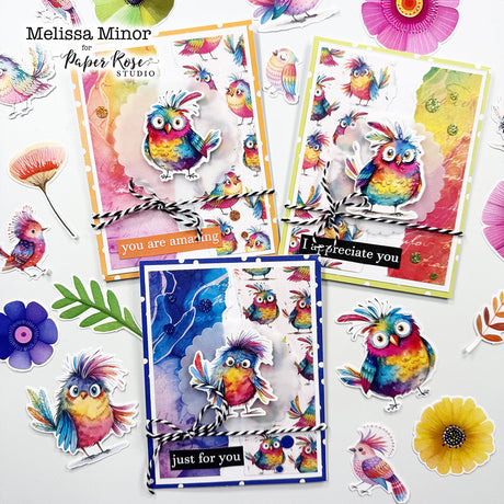 Rainbow Village Cards - Melissa Minor
