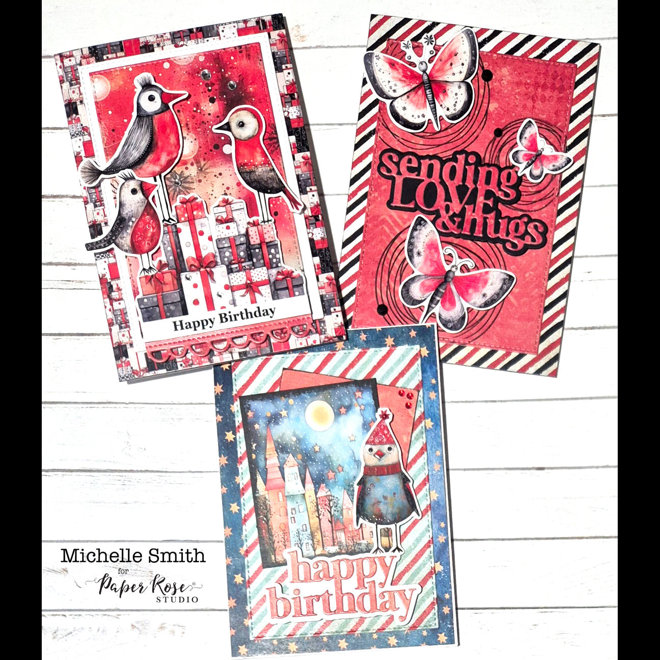 Merry & Bright/Holiday Fun Birthday Cards - Michelle Smith