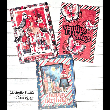Merry & Bright/Holiday Fun Birthday Cards - Michelle Smith
