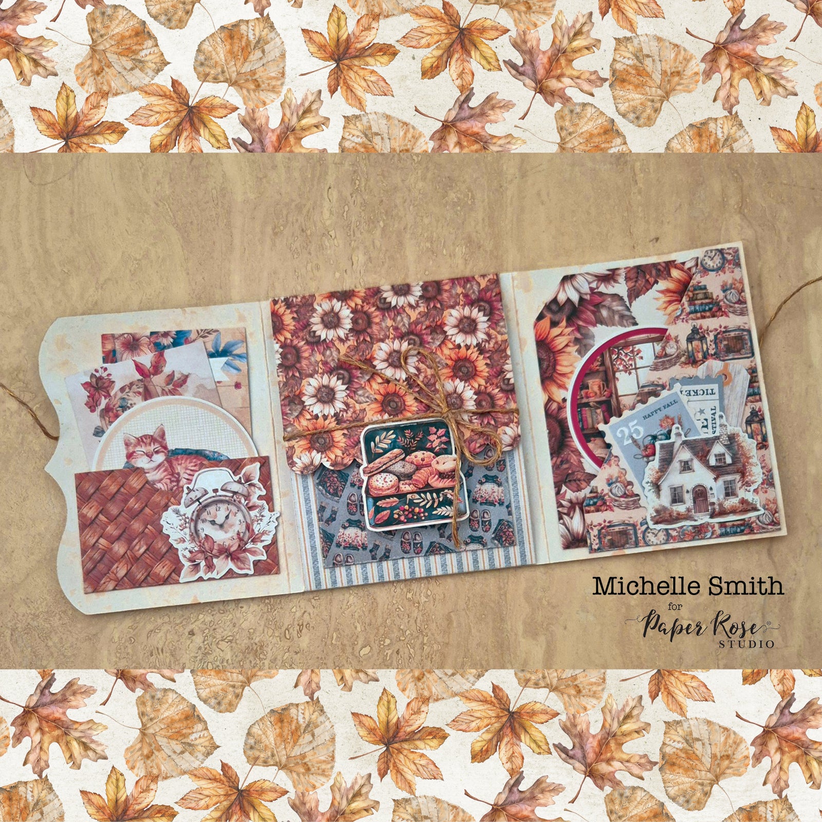 Golden Days Mini Folio Kit - Michelle Smith